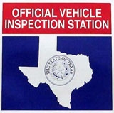 Official Vehicle Inspection Station sign